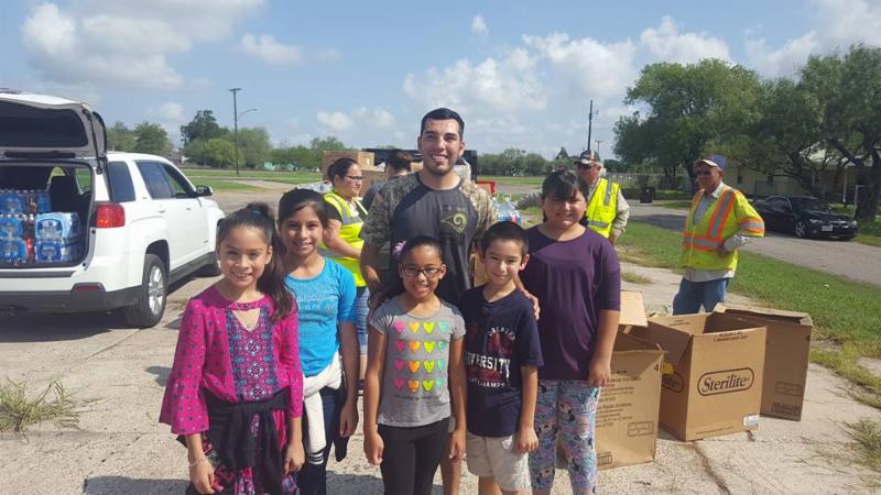 Students Helping After Hurricane Harvey