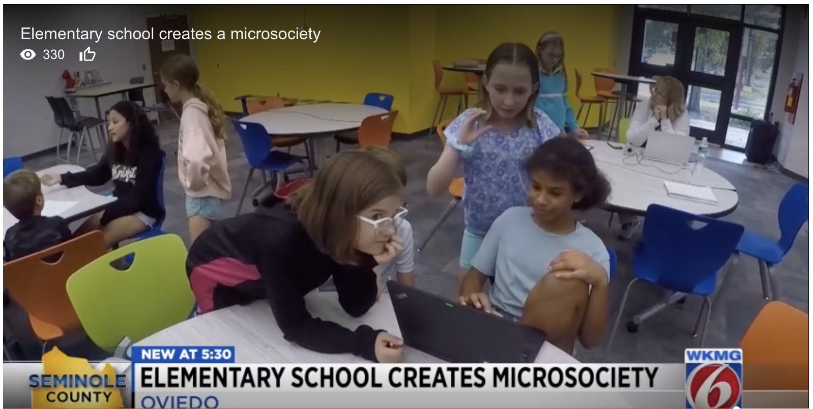 Seminole Students Learn How a Community Works With a MicroSociety
