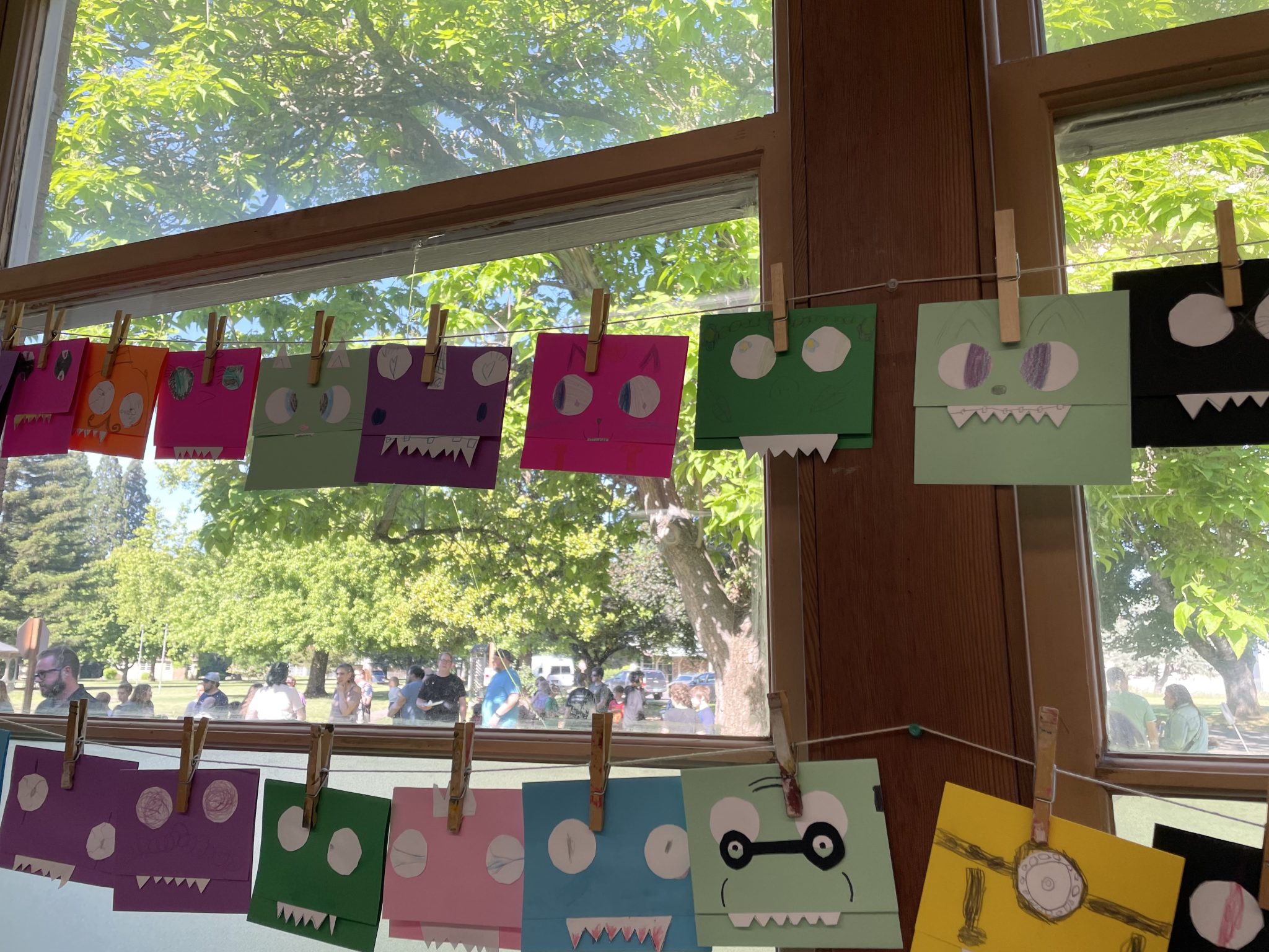 Fundraising event showcases art projects, business skills of Eagle Charter students